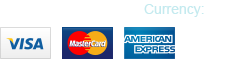 We accept Visa, Mastercard, American Express, and PayPal